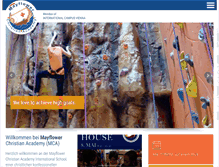 Tablet Screenshot of mayflower-christian-academy.at